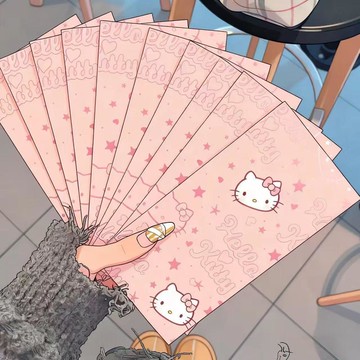 👶蝦皮特賣👶 粉色HelloKitty燙金紅包 可愛少女心 2026春節過年壓歲包 节日红包
