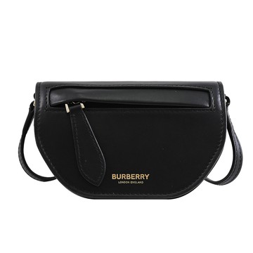 BURBERRY 8035773 MICRO OLYMPIA 斜背式斜背卡片包/小廢包.黑