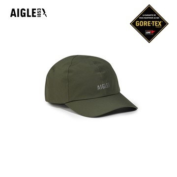 【AIGLE】GORE-TEX 防水棒球帽｜AG-FBA81A080 軍綠
