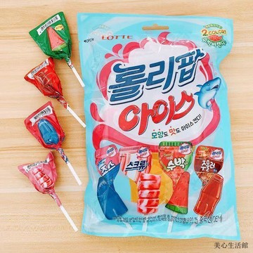 促銷熱賣🍬韓國進口樂天冰淇淋棒棒糖爆款網紅韓國休閒糖果學生課外休閒零食