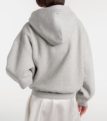 Acne Studios Faye cotton fleece zip-up hoodie