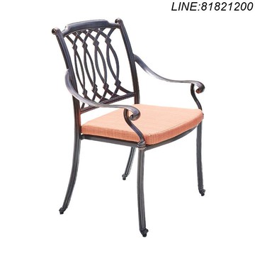 免運 快速發貨戶外庭院花園陽臺創意燒烤炭烤鑄鋁桌椅室外簡約防水防曬茶桌組合 支持訂製 廠家優勢