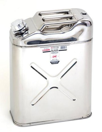 ├登山樂┤日本 YAZAWA 不鏽鋼軍規級儲油桶20L # SUS-20 (新型號CST-20)