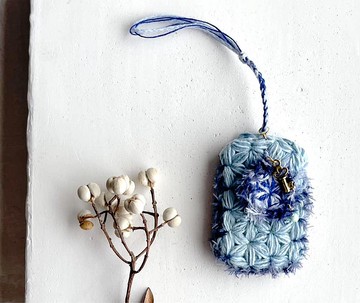 Knitting 生命之花御守 - 守護你在藍天之下