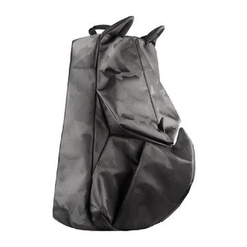 黑迷彩犀牛 摺紙後背包（小）