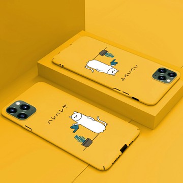 蘋果11pro手機殼ipnone11保護套11pro防摔創意超薄磨砂硬殼蘋果11promax潮牌卡通個性全包por男女新款ins網紅