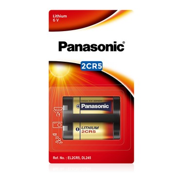 Panasonic 2CR5 一次性6V鋰電池(紅卡公司貨) 相容 KL2CR5 EL2CR5 DL245 2CR5R