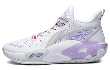 LI-NING BADFIVE V2 MID WHITE PURPLE