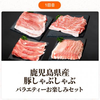 ふるさと納税 肝付町 肝付町セレクト定期便《鹿児島県産豚肉しゃぶしゃぶセット》　C57002