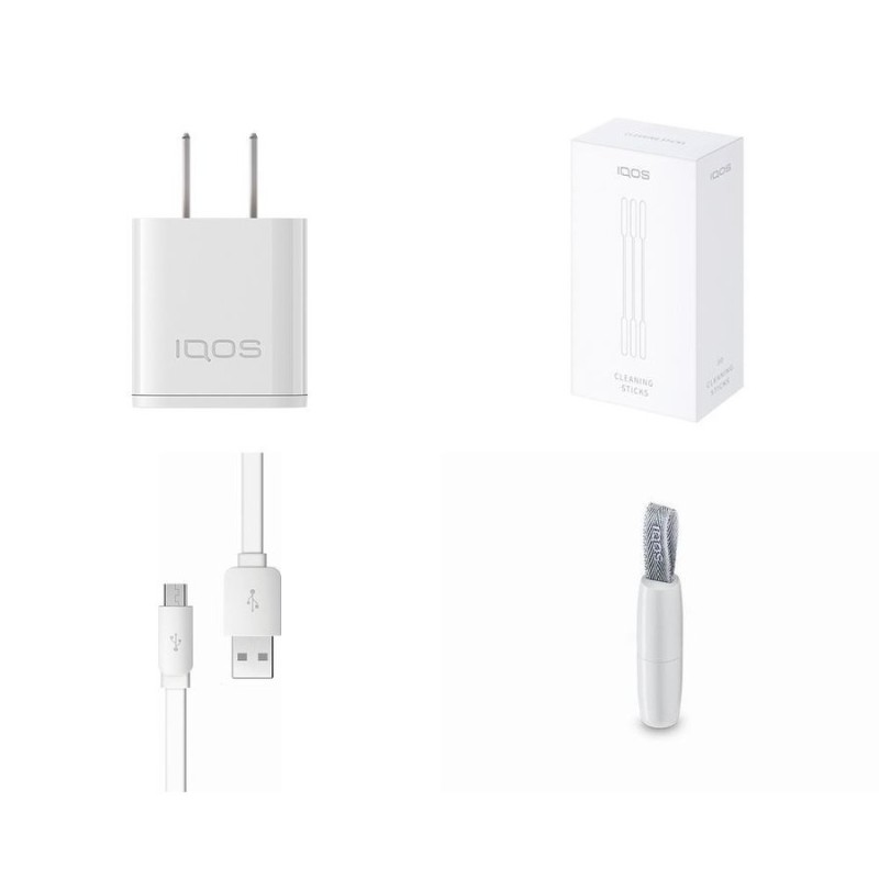 アイコス IQOS 付属品セット 正規品 IQOS 2.4/2.4 PLUS 専用(AC