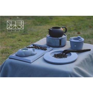 禮枝丨清水混凝土茶爐櫻花煮茶圍爐溫茶器