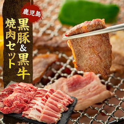 ふるさと納税 大崎町 鹿児島黒豚・黒牛焼肉セット