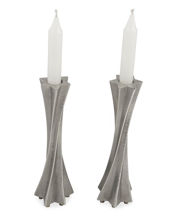 Star Twisted Candle Holders