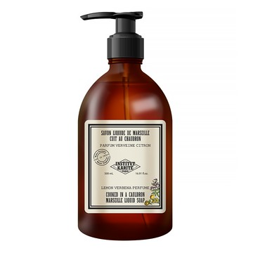INSTITUT KARITE PARIS 巴黎乳油木 草本檸檬馬鞭草花園保濕馬賽液體皂 500ml  1瓶