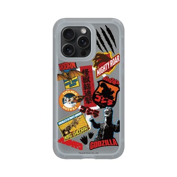 iPhone 15 Pro Max AirX 流變灰 - 哥吉拉 Godzilla - 多彩怪獸圖鑑