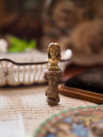 英國黃銅蠟封章