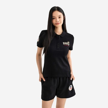Roots女裝- TAIWAN DAY 短袖POLO衫