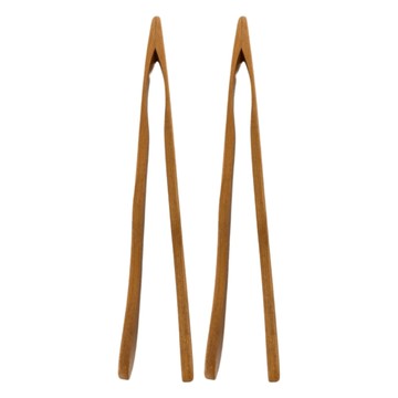 上龍 雅楓 原木茶葉夾 南洋高級實木堅硬耐用 流線造型美觀實用 台灣製  原木色  2支