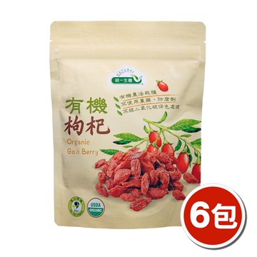 【統一生機】有機枸杞x6包(150g/包)