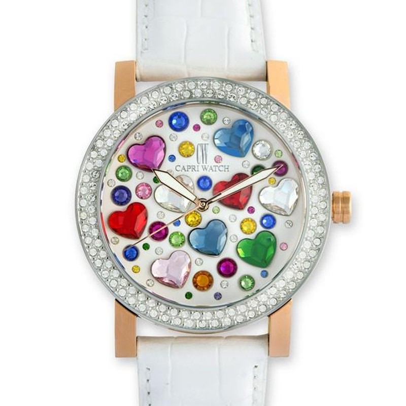 カプリウォッチ Capri watch マルチジョイ 腕時計 ウォッチ ホワイト