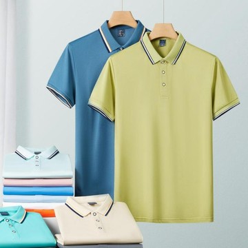 男女同款Polo 邊色翻領Polo 素色POLO衫 素t 輕薄透氣 商務工作Polo 速乾Polo 素色上衣客製化團體服