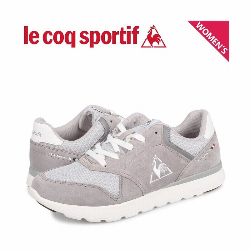 Le Coq Sportif ルコック スポルティフ Le Coq Sportif La セーヌ ワイド スニーカー レディース Seine Wide グレー Ql3pjc00 通販 Lineポイント最大get Lineショッピング