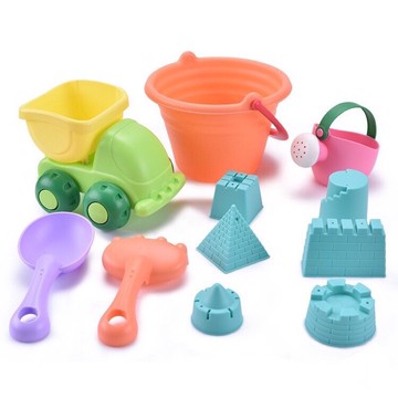 現貨〔沙灘戲水】11件套 9件套 夏天軟膠沙灘玩具套組 ♥ 兒童軟膠 戶外玩具 ♥ 耐摔 寶寶玩沙 沙灘戲水 玩具