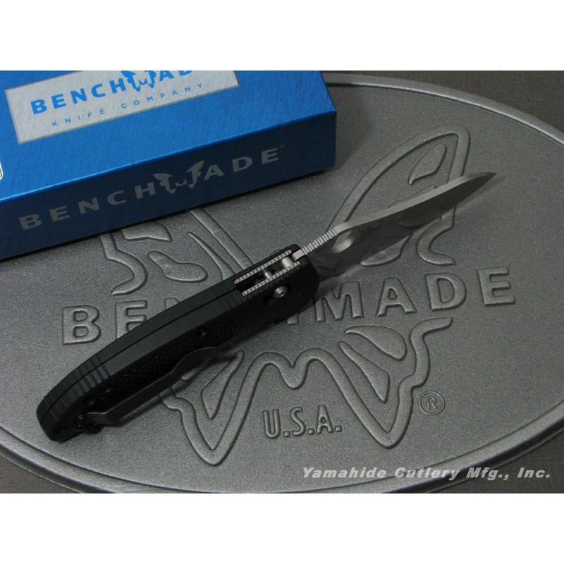 ベンチメイド 550-S30V グリップティリアン S-30V シルバー直刃 サムホール  折り畳みナイフ  BENCHMADE Griptilian