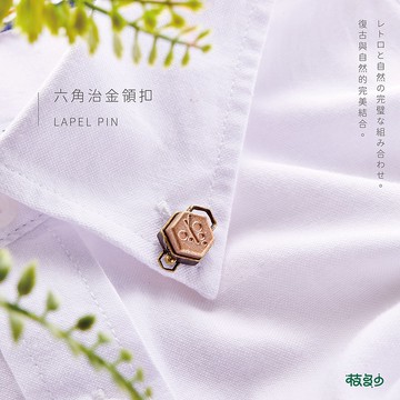 枝多少_六角冶金領扣