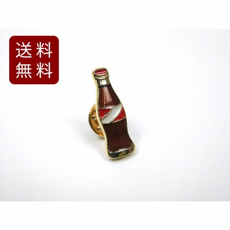 ビンテージ ピンズ pins ビール瓶 缶ビール コカコーラ 6点セット 瓶 ピンバッジ ゴールド コーラ ペプシ 0.8cmX2.5cm ピンズ 留め