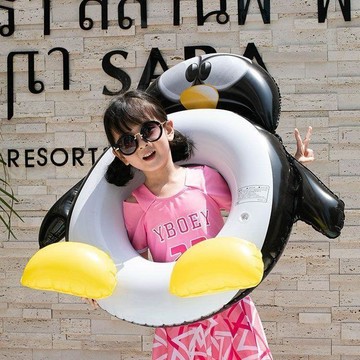 臺灣出貨🎊充氣造型游泳圈加厚兒童男女救生圈夏天腋下圈大人便攜游泳裝備大減價🎁