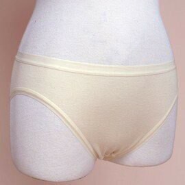 和諧生活有機棉女中腰高叉內褲2入S、M、L、XL 做瑜珈最舒服的內褲
