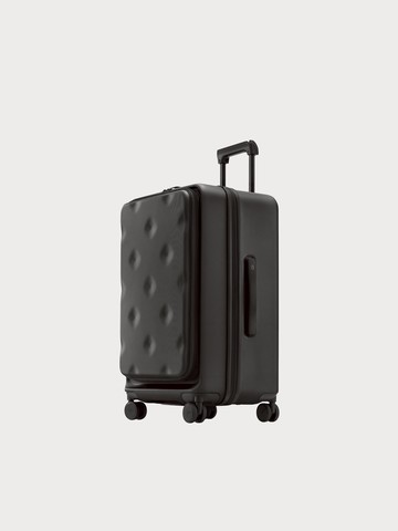 S'AIME CHEECASE-20吋前開式行李箱-黑色