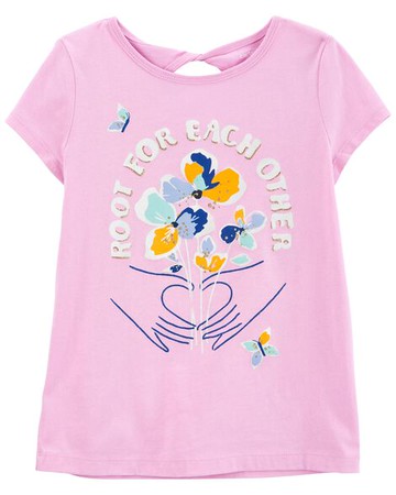 Kid Floral Jersey Tee