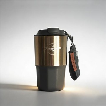 日本momo保溫杯咖啡杯外出攜帶便攜隨行杯男女生316L不銹鋼水杯子