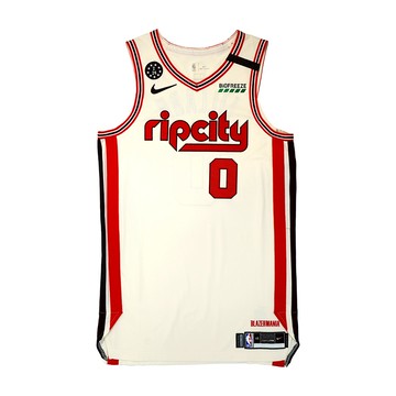 波特蘭拓荒者隊 #0 號球員 DAMIAN LILLARD 2020年 芝加哥 NBA全明星週末