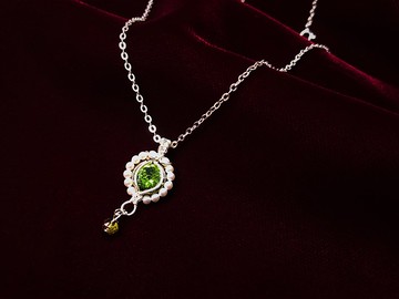 Hera【赫拉】Ms.Beasty怪物小姐- 金屬線系列 鋯石珍珠 女王 公主