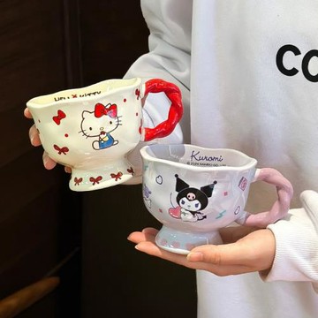 三麗鷗HelloKitty馬克杯生日禮物伴手禮情侶水杯高顏值杯子送女友