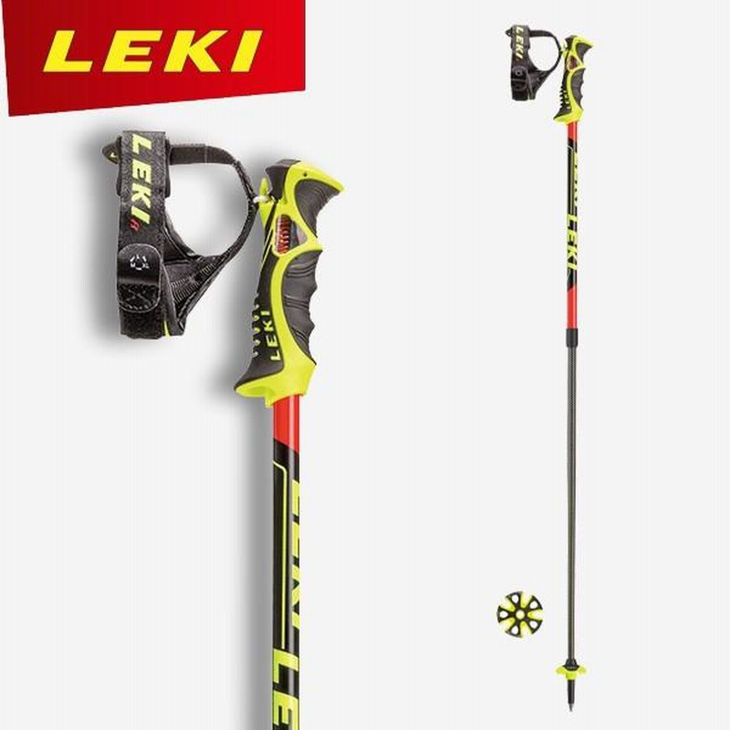 LEKI VENOM VARIO トリガーセーフティシステム搭載の伸縮式(100