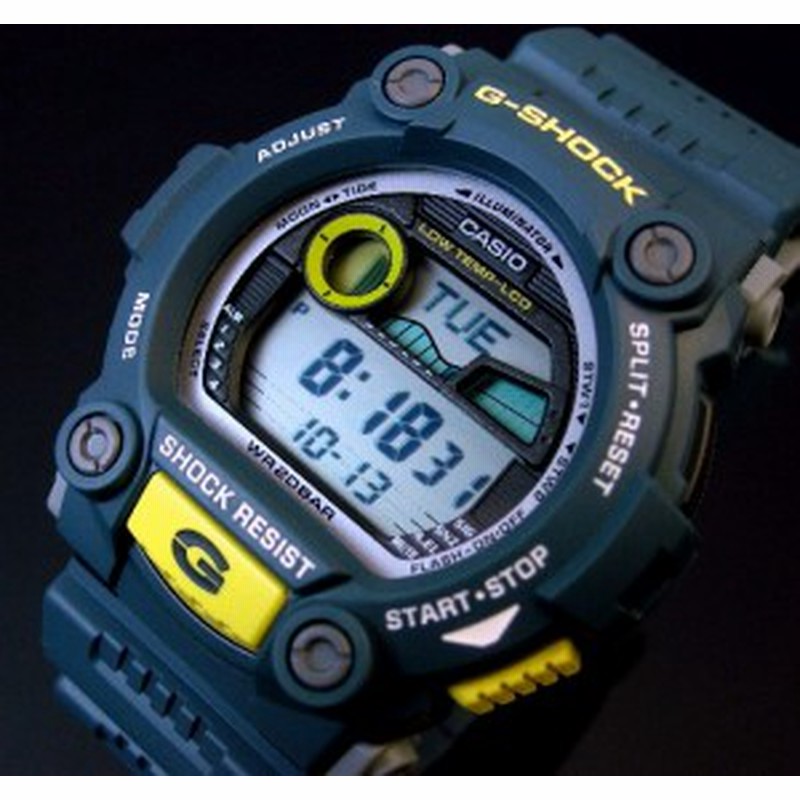 Casio カシオ G Shock Gショック メンズ腕時計 タイドグラフ ムーンデータ搭載 ネイビー G 7900 2 海外モデル 通販 Lineポイント最大1 0 Get Lineショッピング