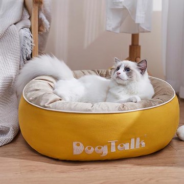 DogTalk寵物深睡窩貓咪窩不塌陷全可拆洗冬季保暖狗窩比熊小型犬