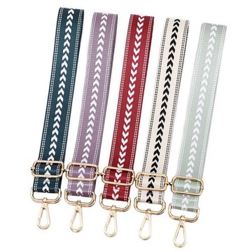 女包帶子配件帶單肩斜跨背包帶子寬肩帶可調節加長帶彩色替換包帶