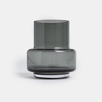 丹麥Ro Collection單色玻璃花瓶 灰10cm