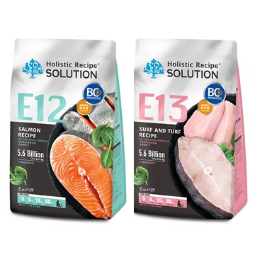 SOLUTION - 能量(鮭魚餐/海陸餐)-全齡貓配方 10LB(4.54kg)(貓主食/貓乾糧/貓飼料)