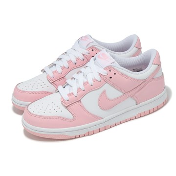 [ACS] Nike 休閒鞋 Dunk Low GS 大童 女鞋 粉紅 白 復古 經典 FB9109-125