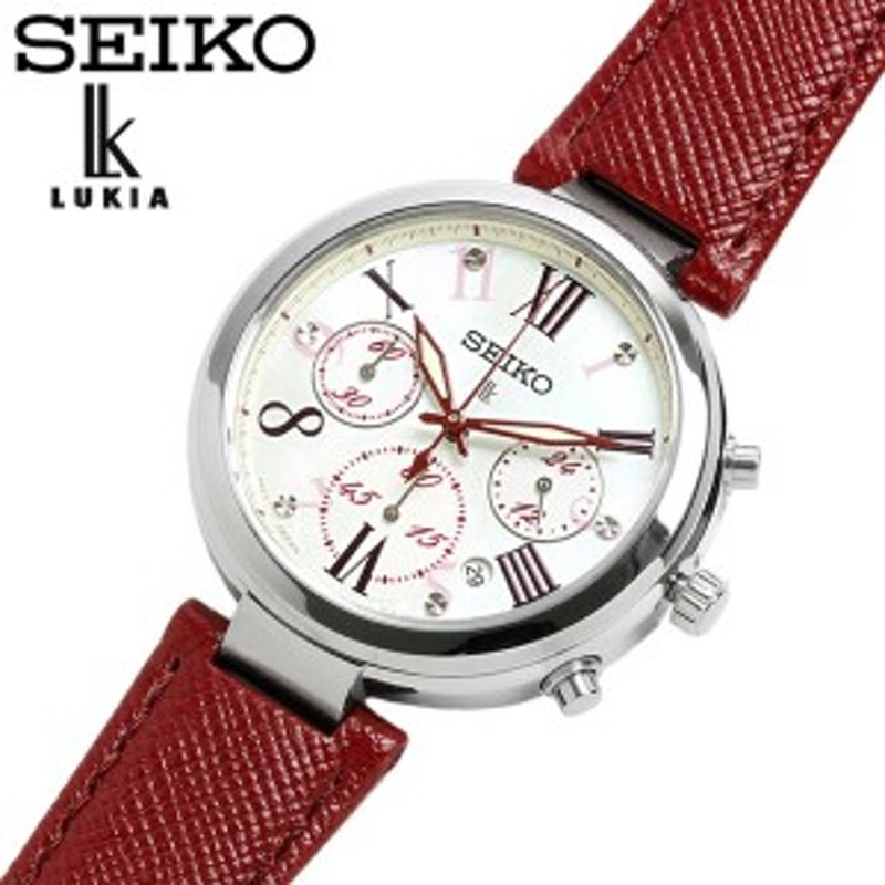 SEIKO セイコー レディース 腕時計 ルキア クロノグラフ カレンダー