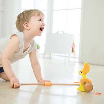 學步玩具|推推小鴨【幼兒學走路玩具 適合12個月以上】