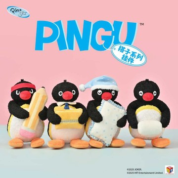 🍞WBP免運🍞山莫新品企鵝挂件搭子系列 Pingu企鵝麵包坊毛絨吊飾  企鵝掛飾 桌面擺件Pingu手提袋 企鵝家族吊飾