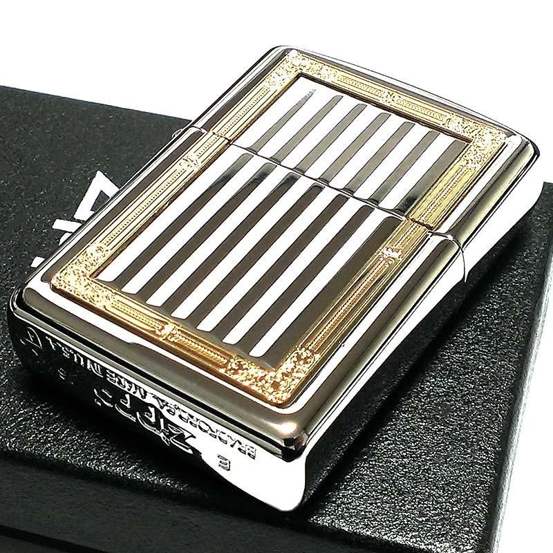 ジッポ アーマー GPフレーム ダイアノシルバー ZIPPO ライター 両面