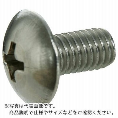 TRUSCO シールアップ[[R上]]スクリュー トラス型 SUSXM7 全ネジ M3X6 ニトリルゴムパッキン付 5本入 (ステンレス防水ねじ)り ( SUSC-0306NBR-5 )